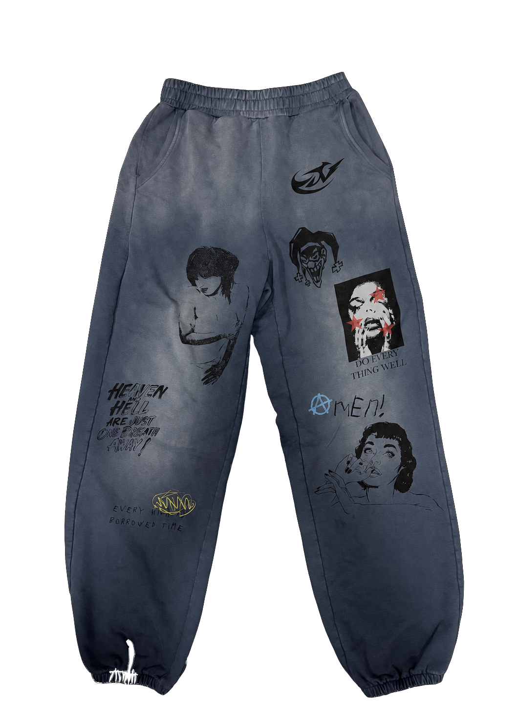 Navy Sinner Sweatpants product image